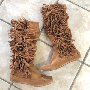 Fringe Indian Boots!